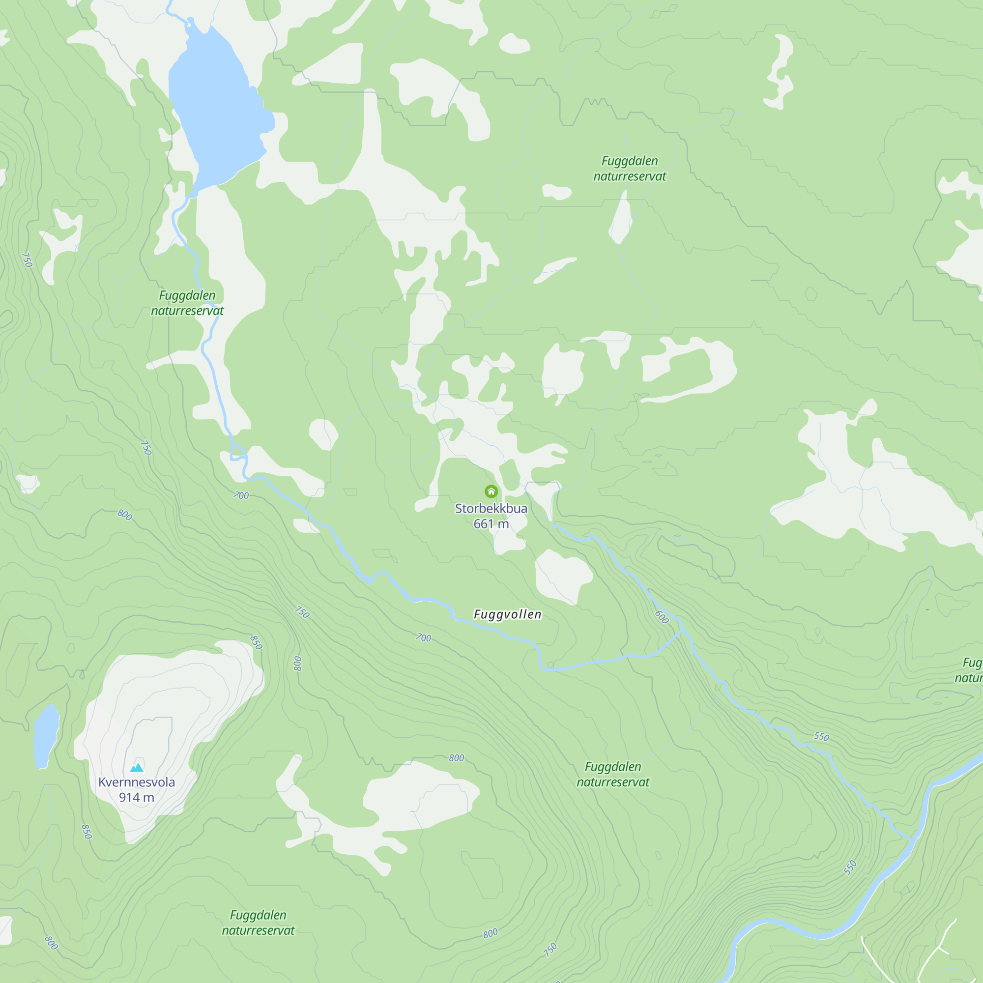 Storbekkbua map