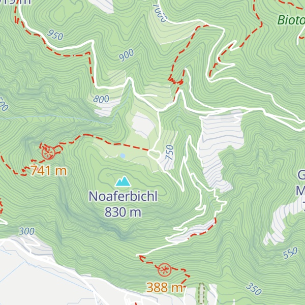 Map of Gasthaus Noafer - Maso Noafer