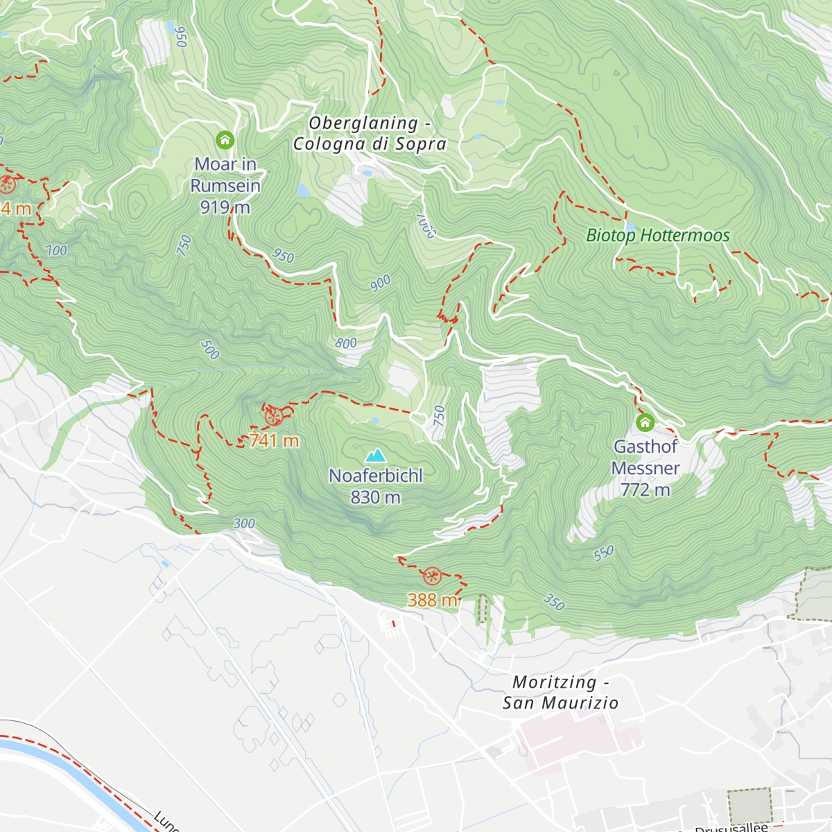 Gasthaus Noafer - Maso Noafer map