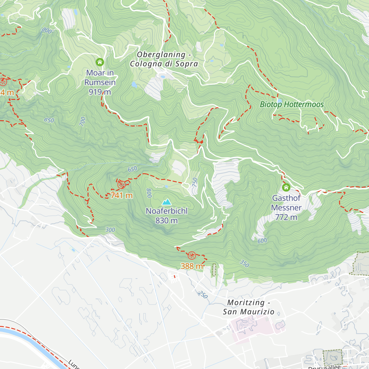 Gasthaus Noafer - Maso Noafer map