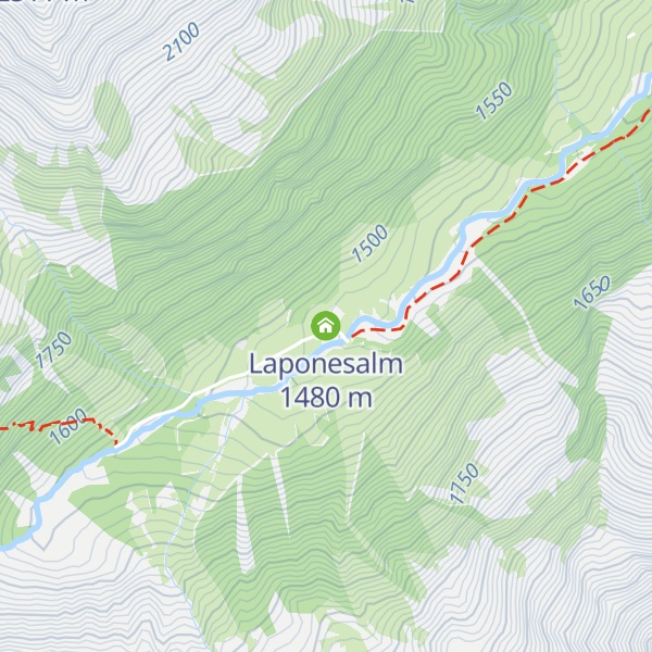 Map of Laponesalm