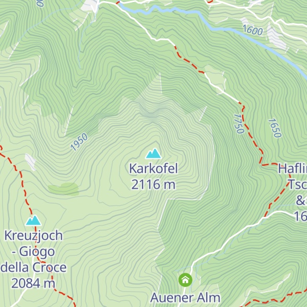 Map of Karkofel