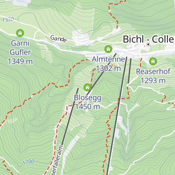 Map of Blosegg