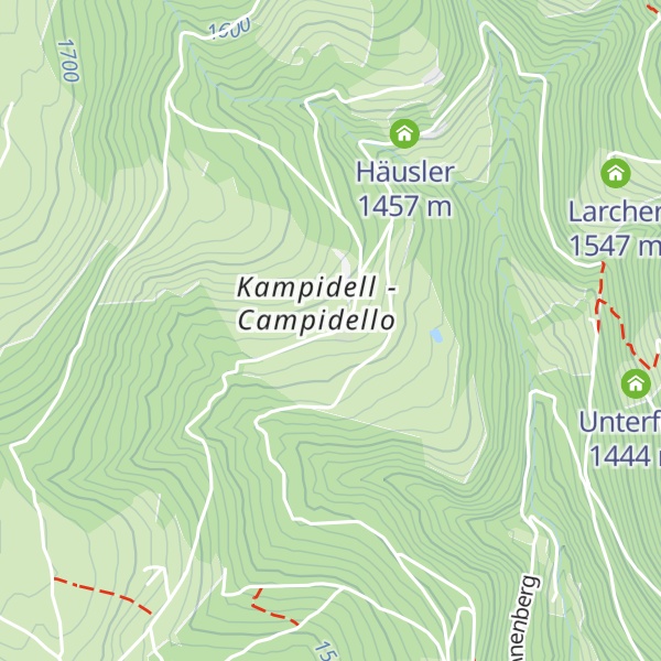 Map of Herrenhaus