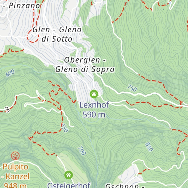 Map of Lexnhof