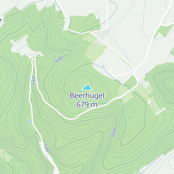 Map of Beerhügel