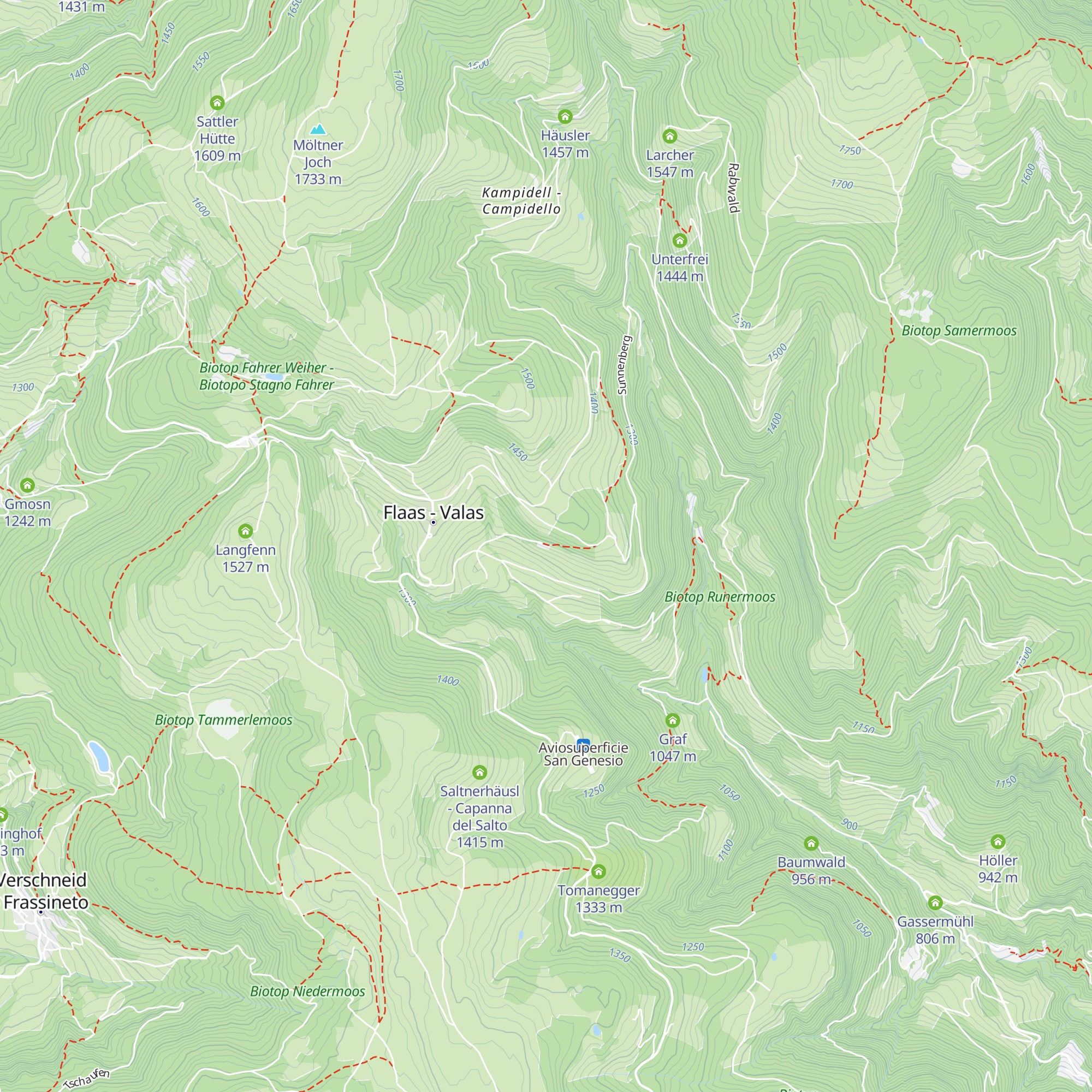 Leitlkeller map