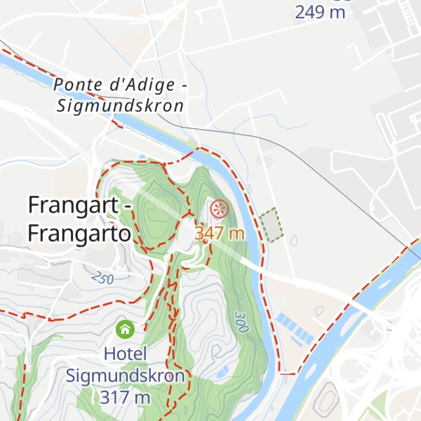 Map of Sigmundskron Castle