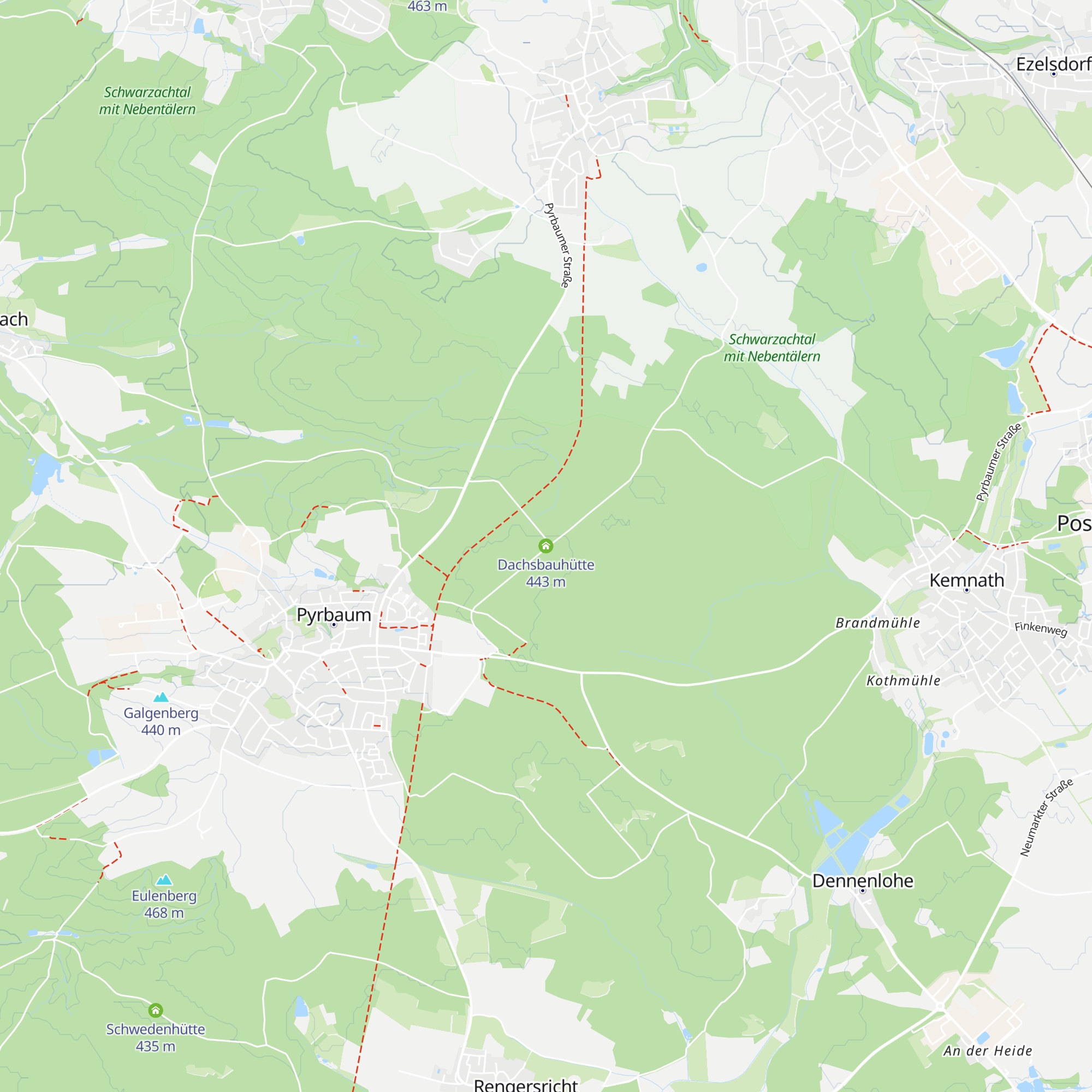 Dachsbauhütte map
