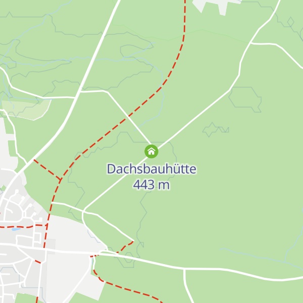 Map of Dachsbauhütte