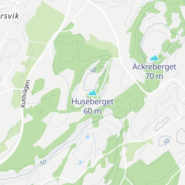 Map of Huseberget