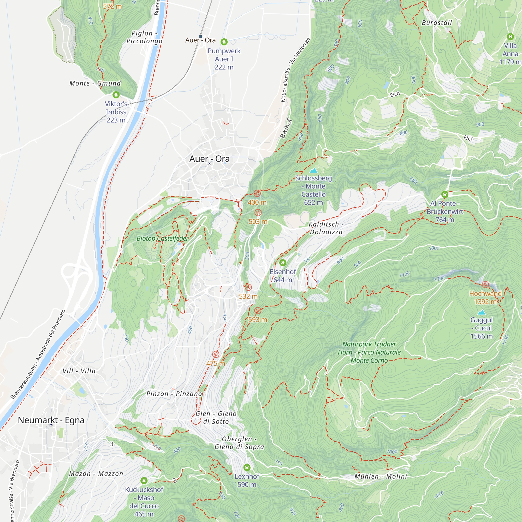 Hotel Tenz map