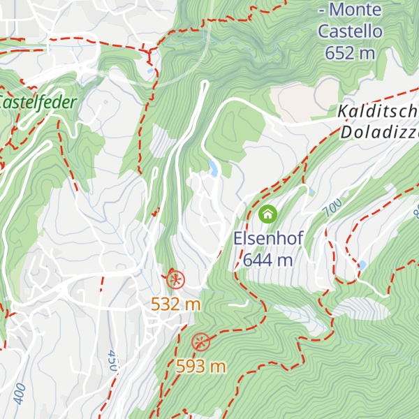 Map of Hotel Tenz