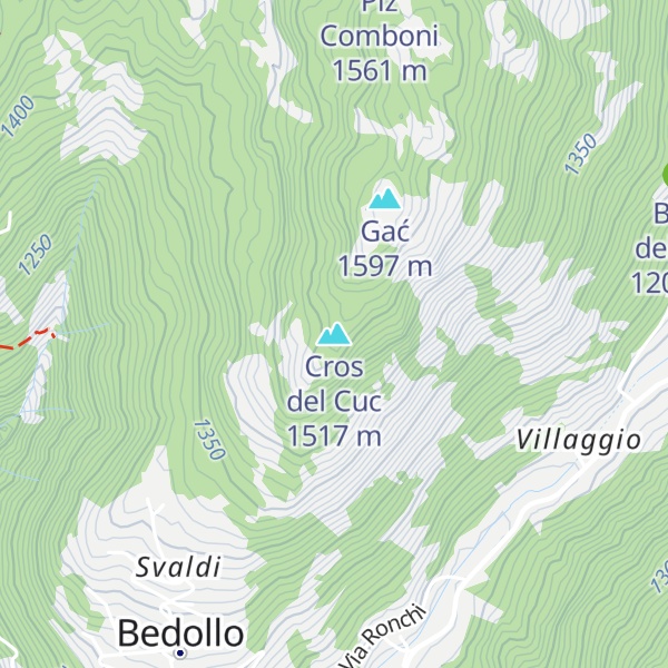 Map of Cros del Cuc