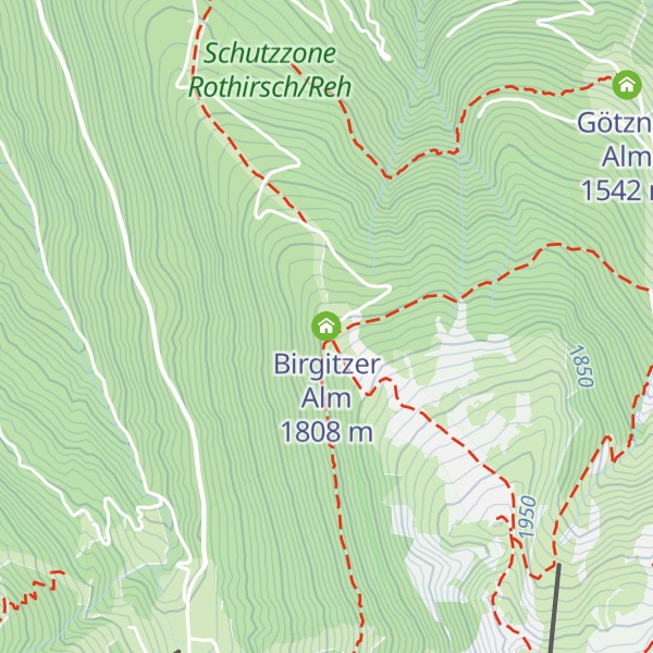 Map of Birgitzer Alm