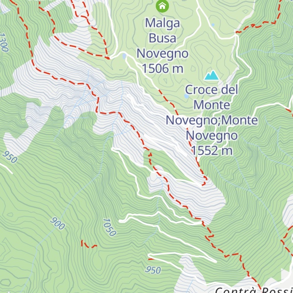 Map of Malga Pianeti