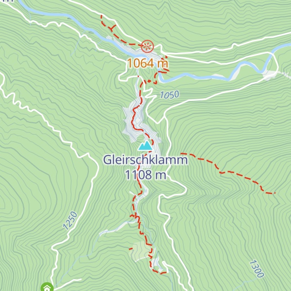 Map of Gleirschklamm