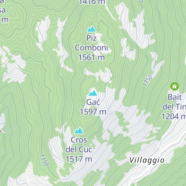 Map of Gać