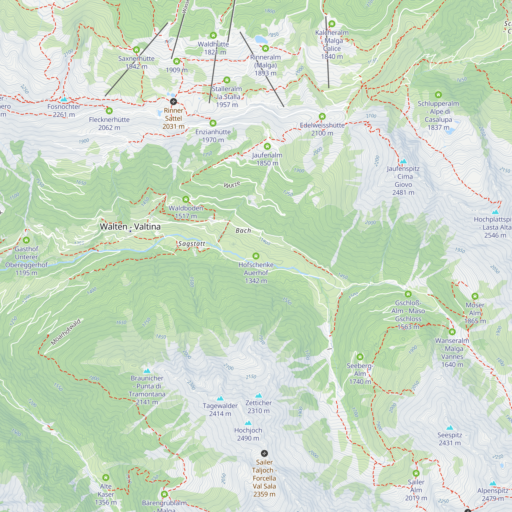 Hofschenke Auerhof map
