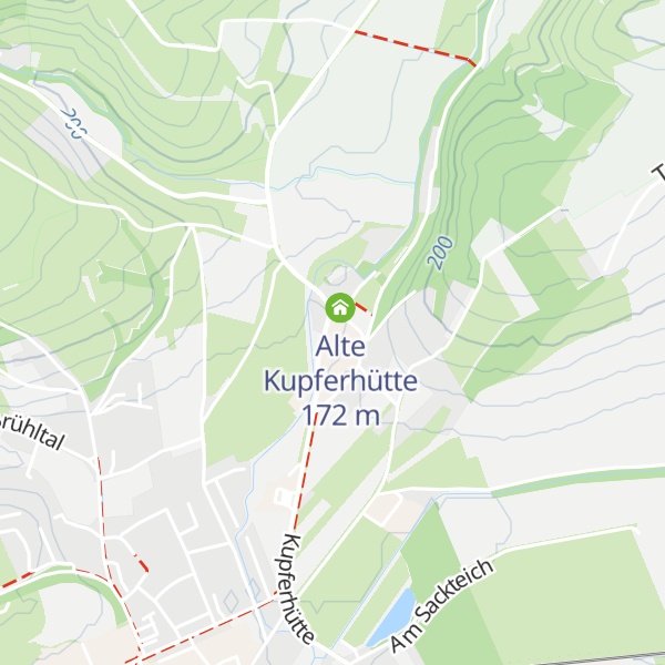 Map of Alte Kupferhütte