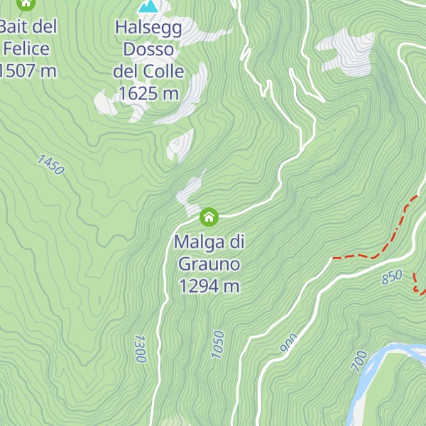 Map of Rifugio Forestale "Fontanadro"