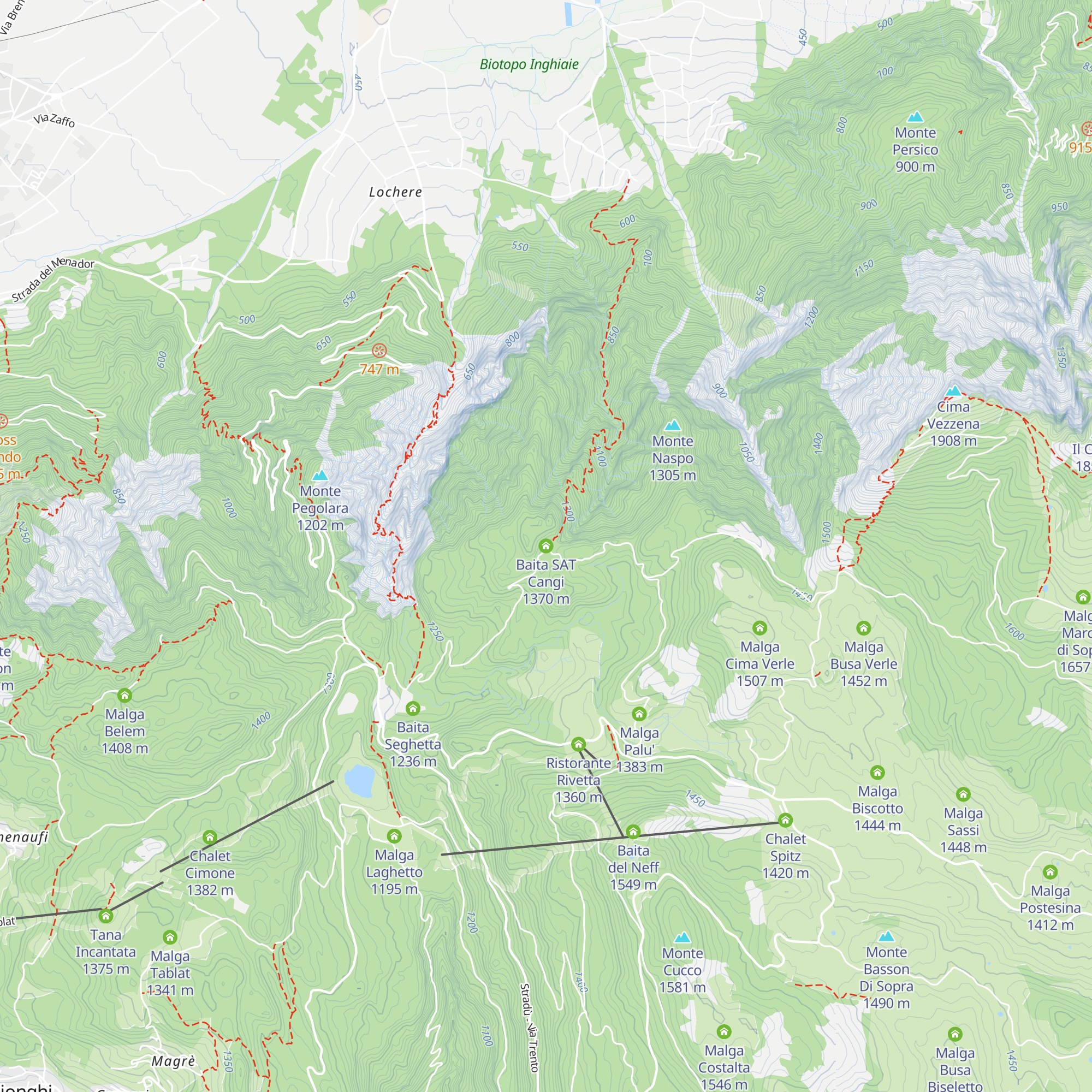 Baita SAT Cangi map