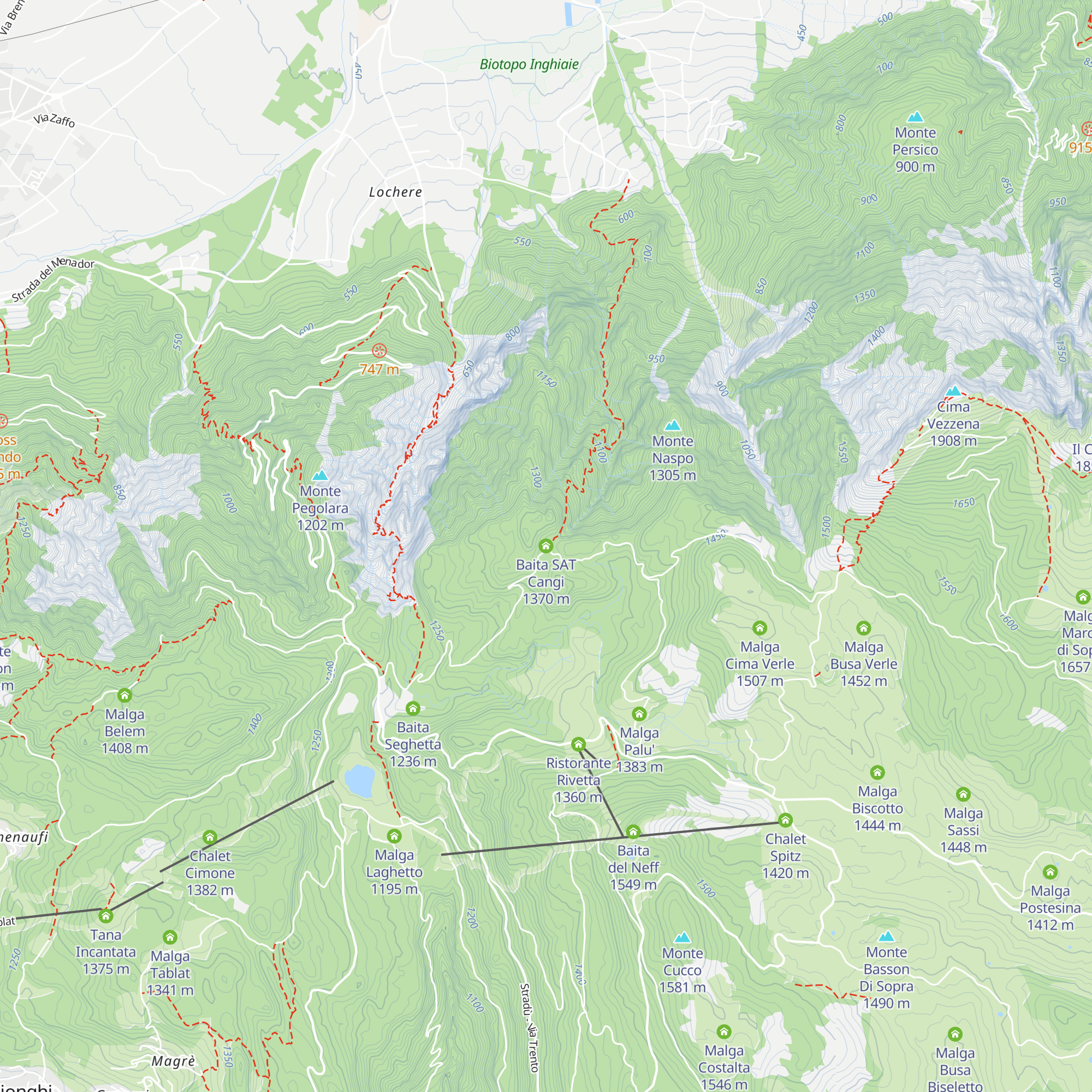 Baita SAT Cangi map
