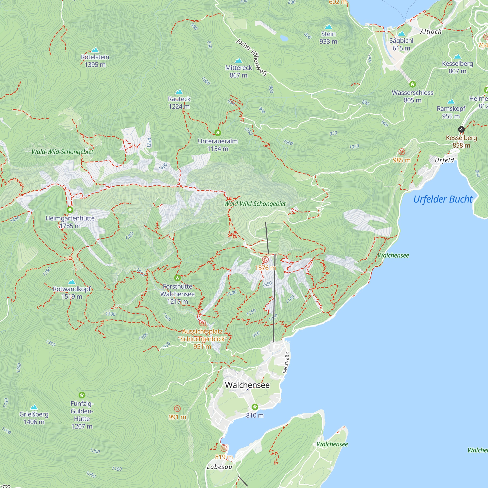 Herzogstandhaus map