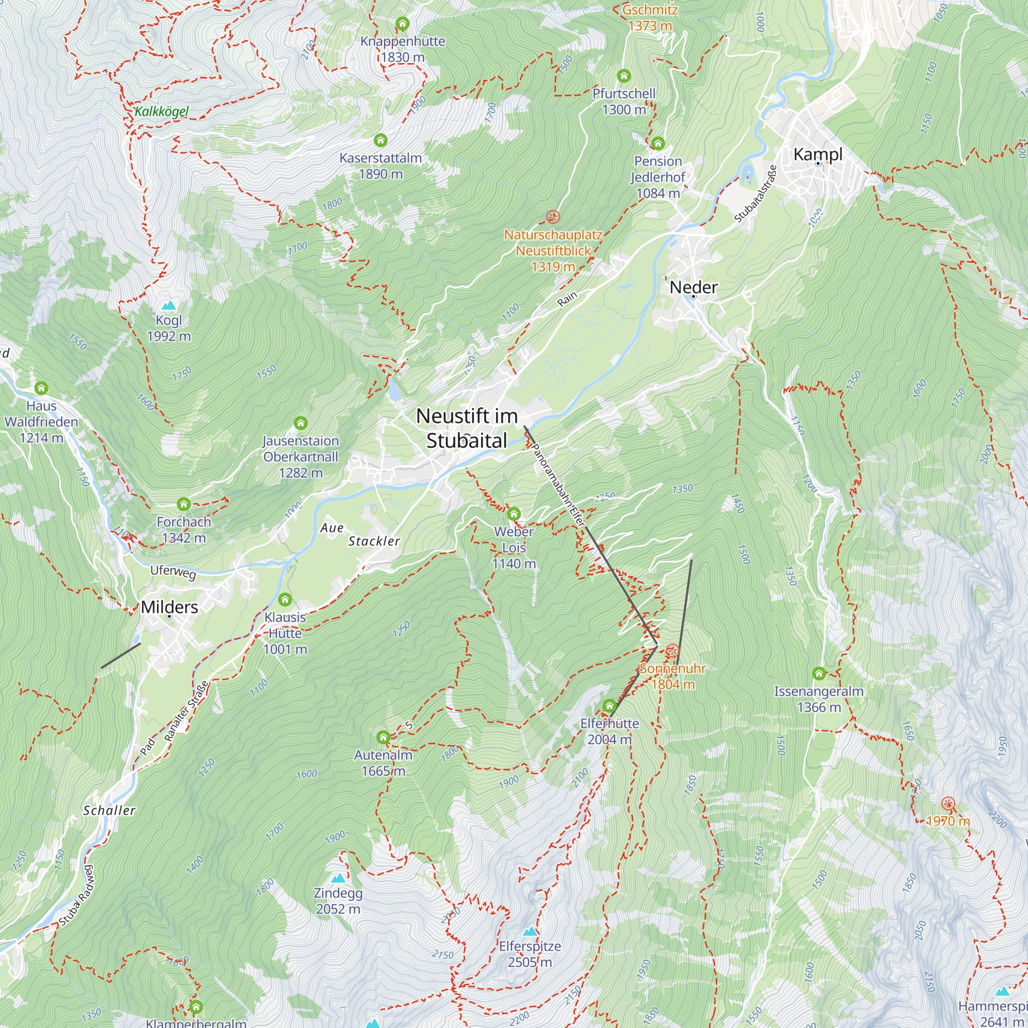 Weber Lois map