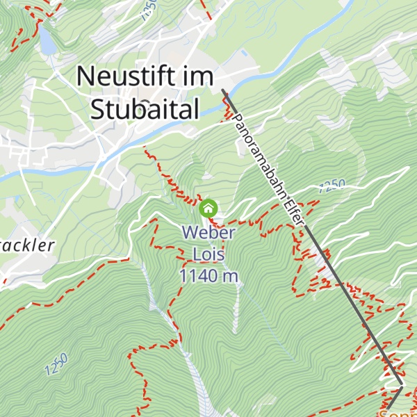Map of Weber Lois
