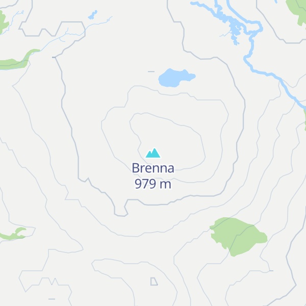 Map of Brenna