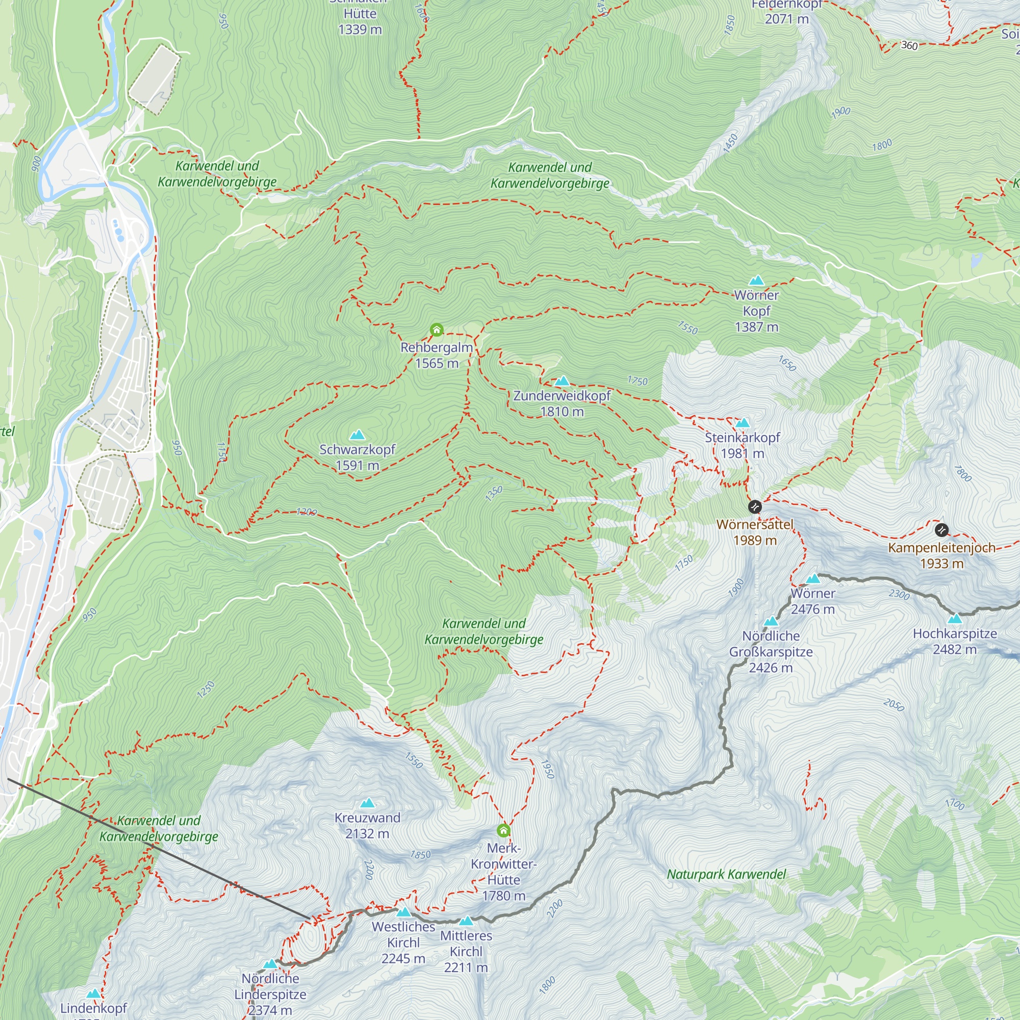 Jagd-Hütte map