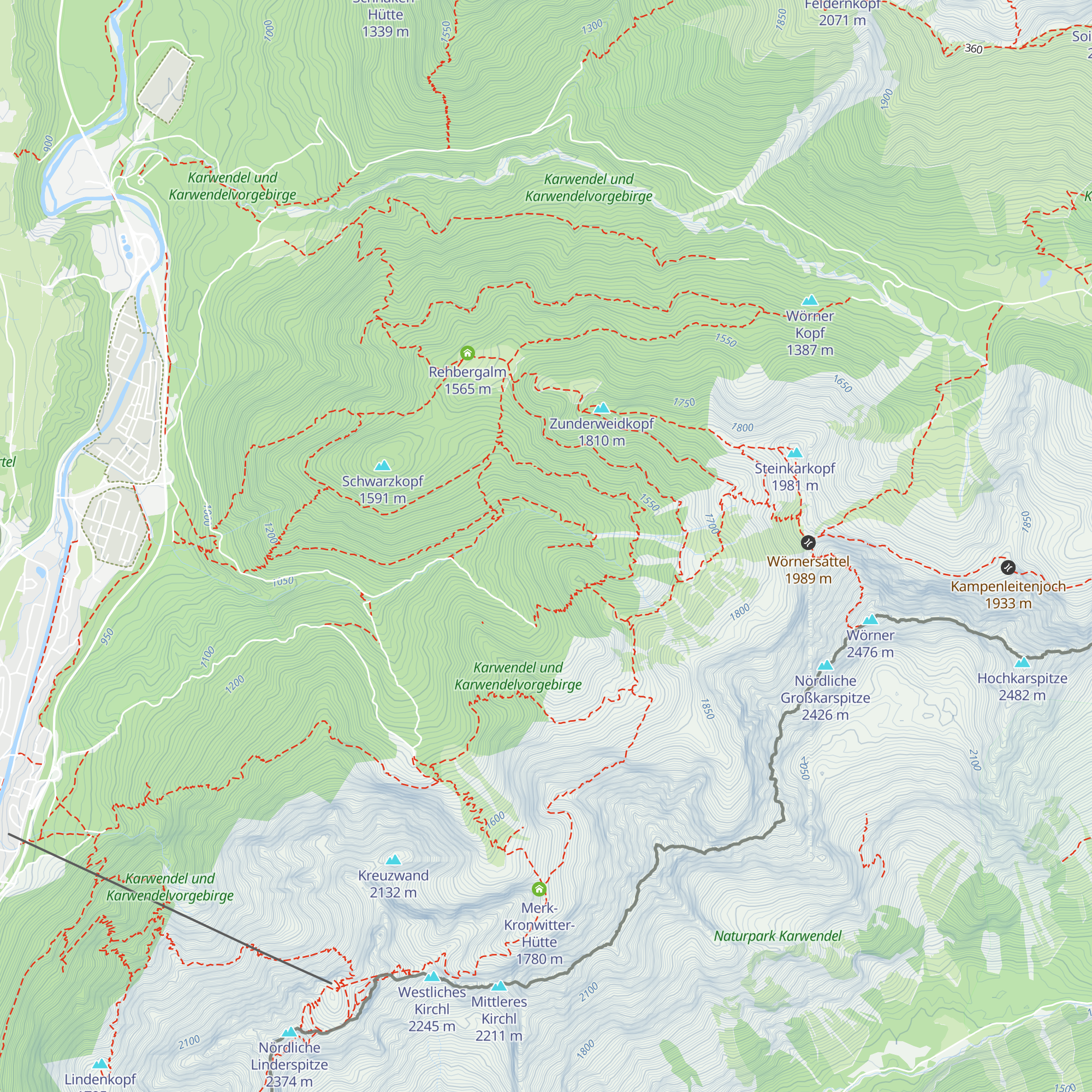 Jagd-Hütte map