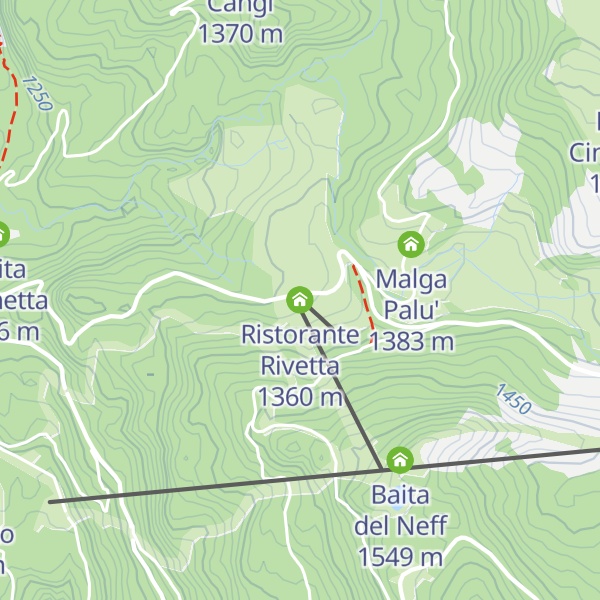 Map of Ristorante Rivetta