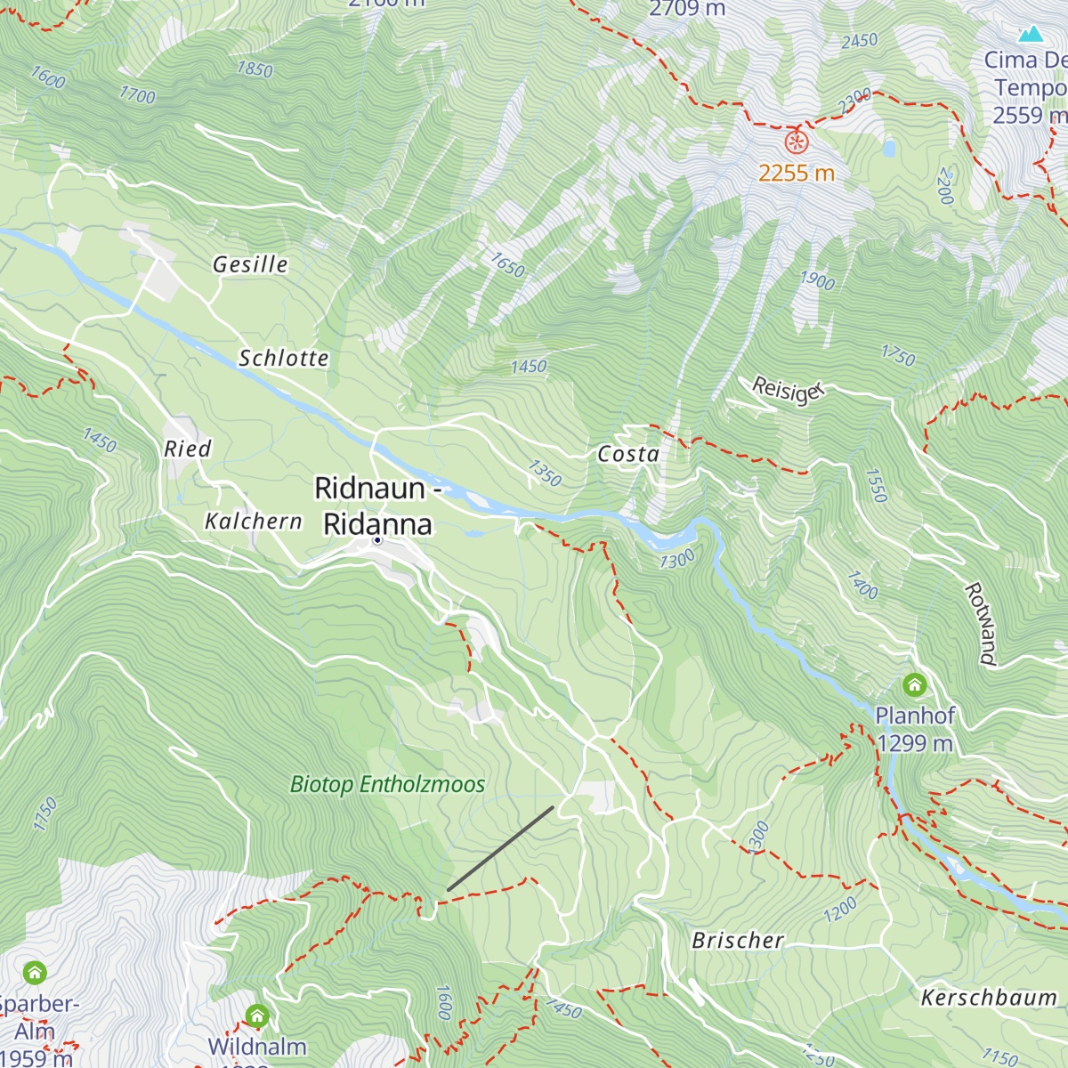 Lettn Haus map