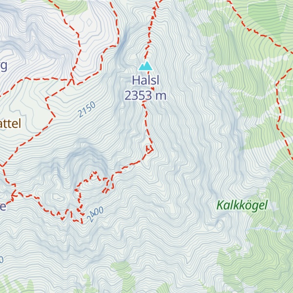Map of Ampferstein