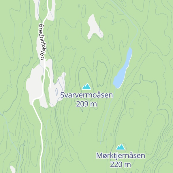 Map of Svarvermoåsen