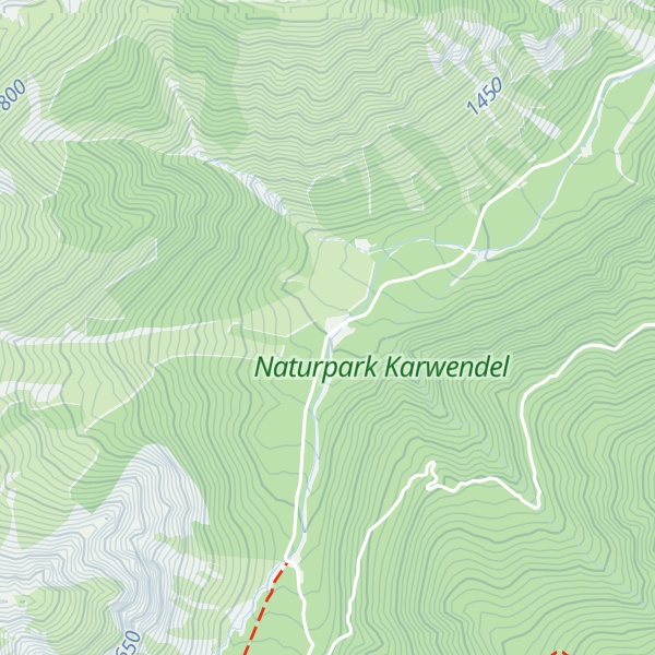 Map of Zirler Kristenalm