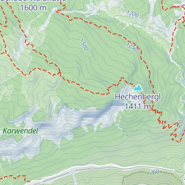 Map of Hechenberg