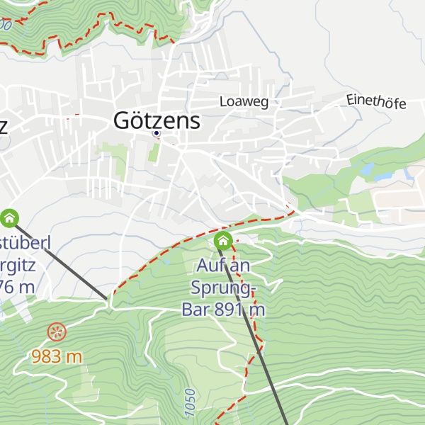 Map of Restaurant Klammhütte