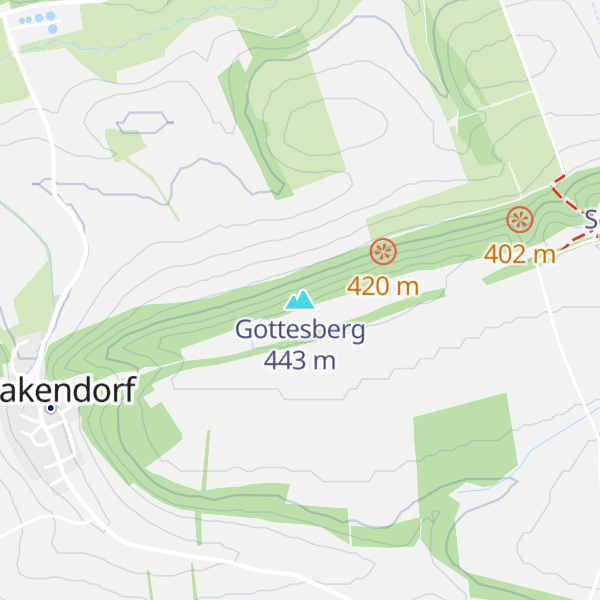 Map of Gottesberg