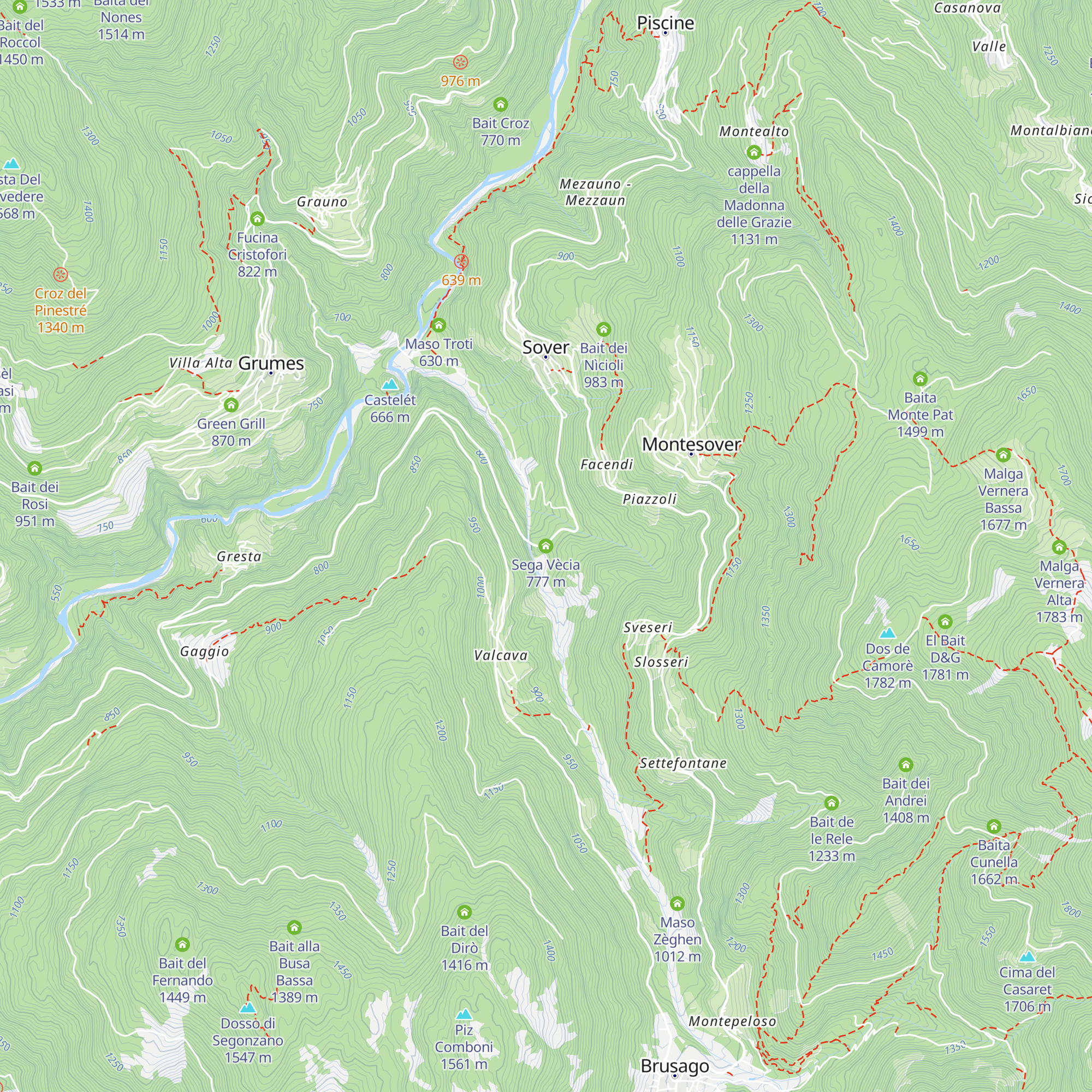 Sega Vècia map