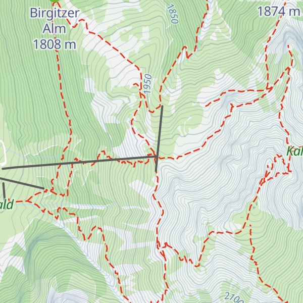 Map of Birgitzköpflhaus
