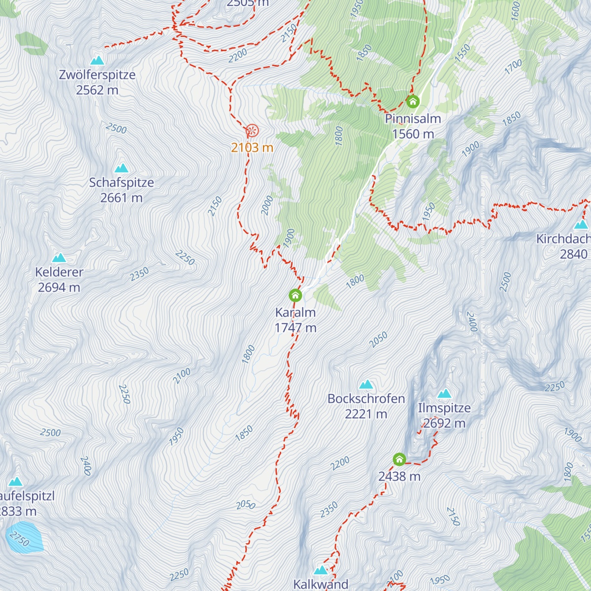 Karalm map