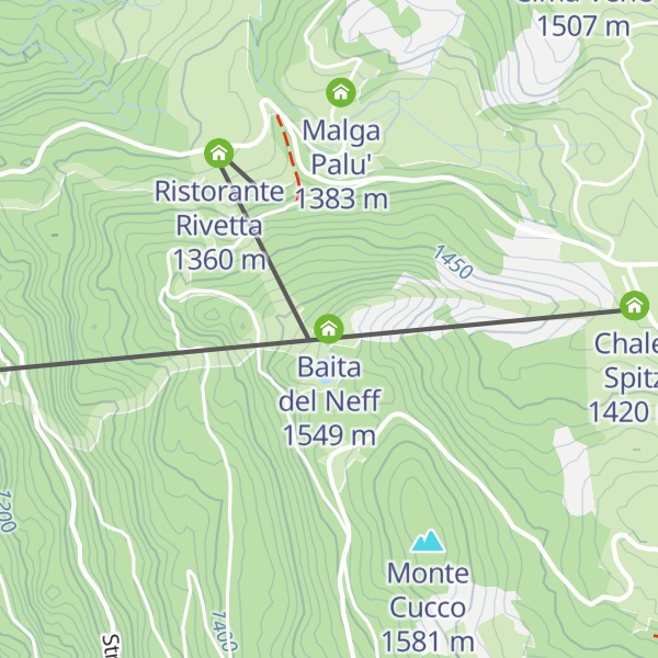 Map of Baita del Neff