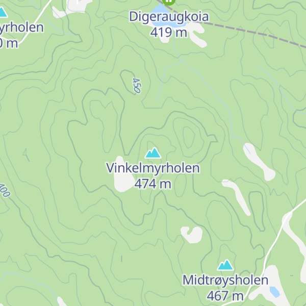 Map of Vinkelmyrholen
