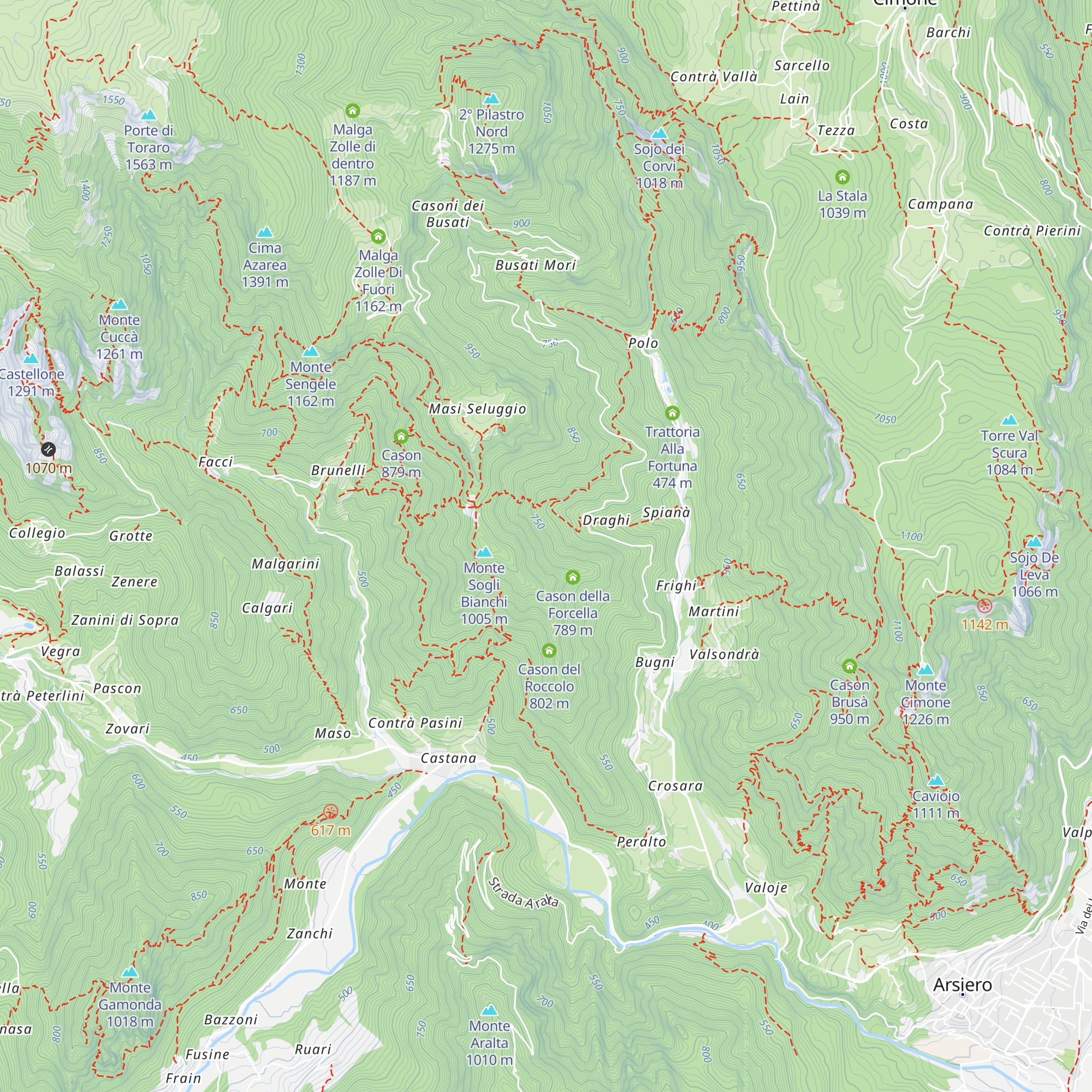 Cason de Bacaron map