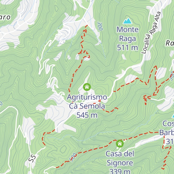 Map of Agriturismo Cà Semola