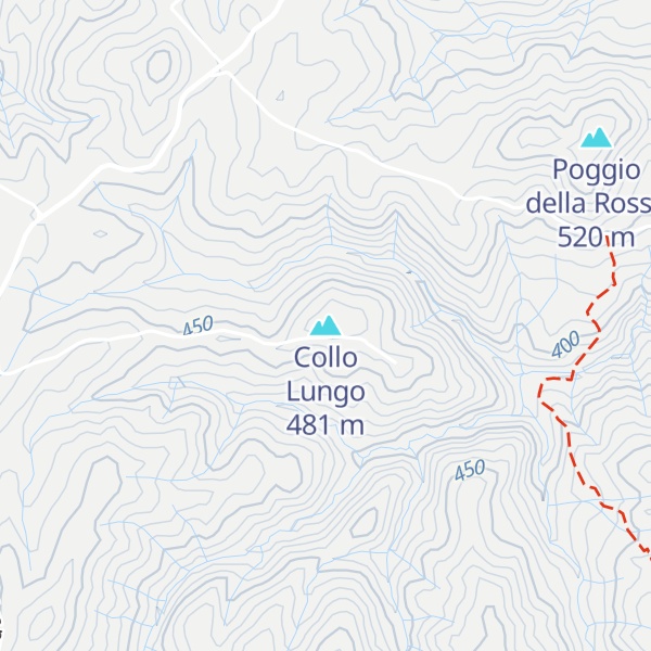 Map of Collo Lungo