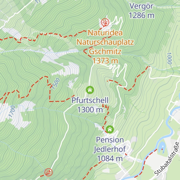 Map of Pfurtschell